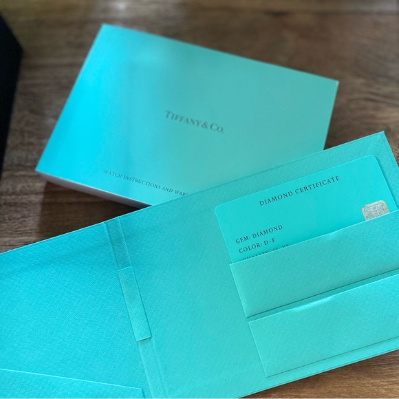 TIFFANY & CO. Black Leather Watch Jewelry Box - Picture 4 of 9